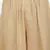 beige lace attached kurta with palazzo and dupatta