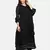 BLACK SOLID KURTA WITH PANT AND DUPATTA
