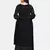 BLACK SOLID KURTA WITH PANT AND DUPATTA