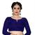 Dark Blue Net Saree With Blouse