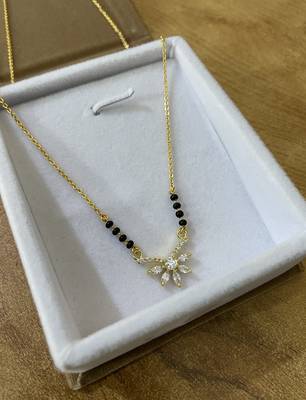 Silver mangalsutra 2