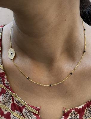 Silver mangalsutra 3