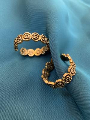 Copper toe-rings 1