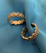 Copper toe-rings