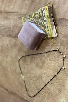 Copper mangalsutra