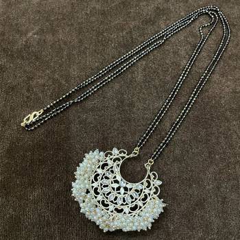 Silver mangalsutra 1