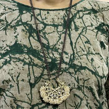 Silver mangalsutra 3