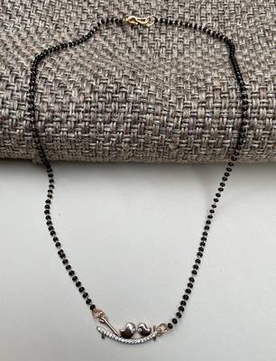 Pink mangalsutra 2