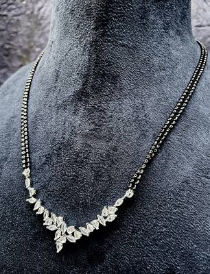 Silver mangalsutra 1