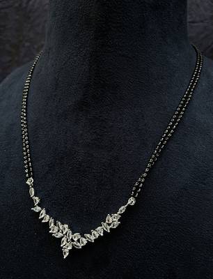Silver mangalsutra 2