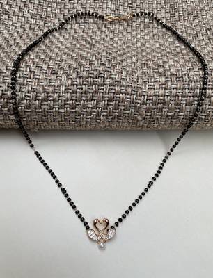 Pink mangalsutra 1