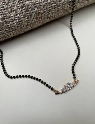Pink mangalsutra 1
