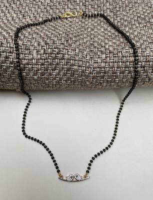Pink mangalsutra 2
