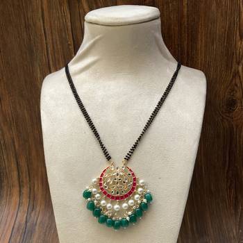Pink mangalsutra 2
