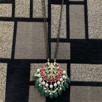 Pink mangalsutra 2