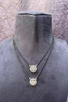Yellow mangalsutra