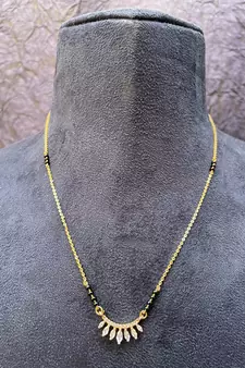 Yellow mangalsutra