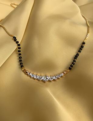 Pink mangalsutra 1