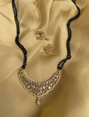 Pink mangalsutra 1