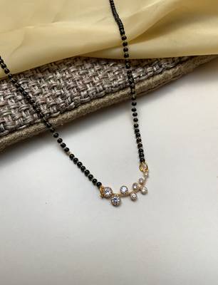 Pink mangalsutra 1