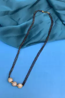 Yellow mangalsutra