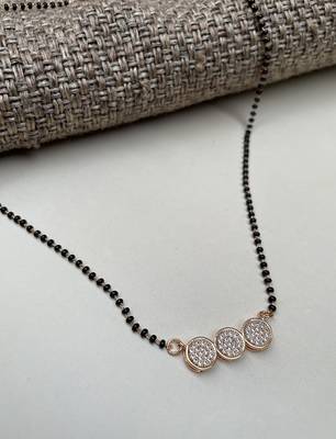 Pink mangalsutra 1