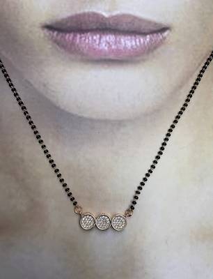 Pink mangalsutra 2