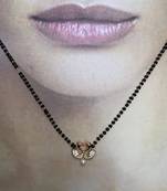Pink mangalsutra