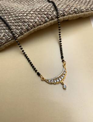 Pink mangalsutra 1