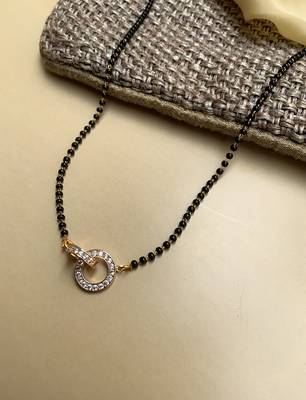 Pink mangalsutra 1