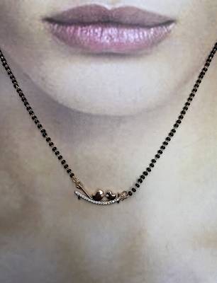 Pink mangalsutra 2
