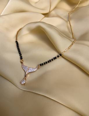 Pink mangalsutra 1