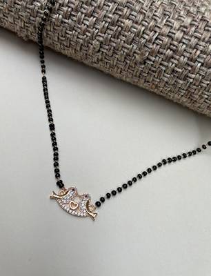 Pink mangalsutra 2