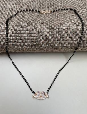 Pink mangalsutra 3