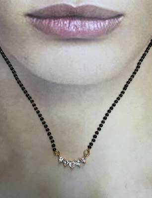 Pink mangalsutra 2