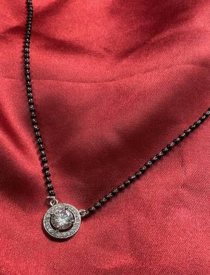 Silver mangalsutra 1
