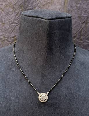 Silver mangalsutra 1