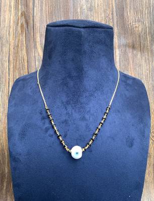 Silver mangalsutra 1