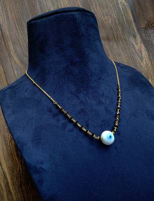 Silver mangalsutra 2