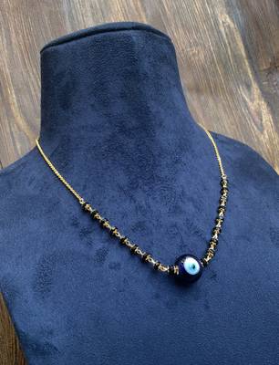 Silver mangalsutra 2