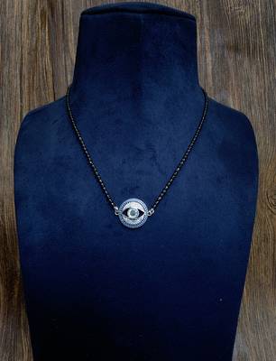 Silver mangalsutra 1
