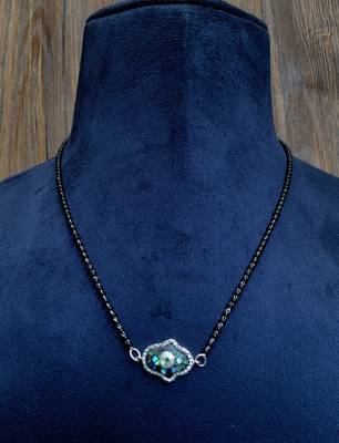 Silver mangalsutra 1