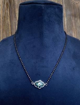 Silver mangalsutra 2