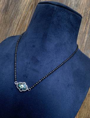 Silver mangalsutra 3
