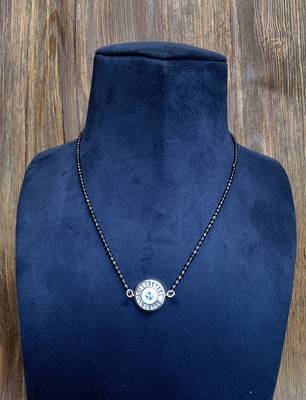 Silver mangalsutra 1