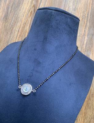 Silver mangalsutra 3