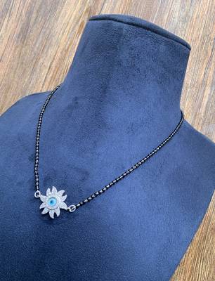 Silver mangalsutra 2