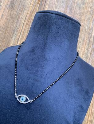 Silver mangalsutra 2
