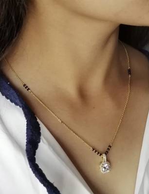 Gold mangalsutra 1