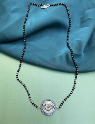 Silver mangalsutra 1